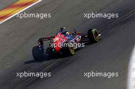 Carlos Sainz (ESP), Scuderia Toro Rosso  21.08.2015. Formula 1 World Championship, Rd 11, Belgian Grand Prix, Spa Francorchamps, Belgium, Practice Day.