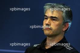 Nick Chester (GBR) Lotus F1 Team Technical Director in the FIA Press Conference. 21.08.2015. Formula 1 World Championship, Rd 11, Belgian Grand Prix, Spa Francorchamps, Belgium, Practice Day.