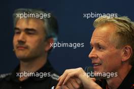 Andrew Green (GBR) Sahara Force India F1 Team Technical Director in the FIA Press Conference. 21.08.2015. Formula 1 World Championship, Rd 11, Belgian Grand Prix, Spa Francorchamps, Belgium, Practice Day.