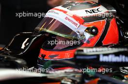 Nico Hulkenberg (GER) Sahara Force India F1 VJM08. 21.08.2015. Formula 1 World Championship, Rd 11, Belgian Grand Prix, Spa Francorchamps, Belgium, Practice Day.