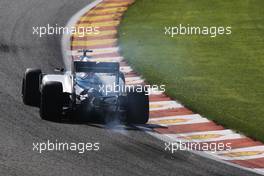 Valtteri Bottas (FIN) Williams FW37. 21.08.2015. Formula 1 World Championship, Rd 11, Belgian Grand Prix, Spa Francorchamps, Belgium, Practice Day.