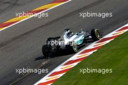 Lewis Hamilton (GBR), Mercedes AMG F1 Team  21.08.2015. Formula 1 World Championship, Rd 11, Belgian Grand Prix, Spa Francorchamps, Belgium, Practice Day.