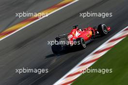 Sebastian Vettel (GER), Scuderia Ferrari  21.08.2015. Formula 1 World Championship, Rd 11, Belgian Grand Prix, Spa Francorchamps, Belgium, Practice Day.