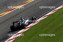 Sergio Perez (MEX), Sahara Force India  21.08.2015. Formula 1 World Championship, Rd 11, Belgian Grand Prix, Spa Francorchamps, Belgium, Practice Day.