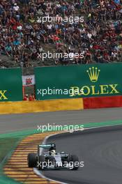 Lewis Hamilton (GBR) Mercedes AMG F1 W06. 23.08.2015. Formula 1 World Championship, Rd 13, Belgian Grand Prix, Spa Francorchamps, Belgium, Race Day.