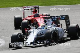 Felipe Massa (BRA) Williams FW37. 23.08.2015. Formula 1 World Championship, Rd 13, Belgian Grand Prix, Spa Francorchamps, Belgium, Race Day.