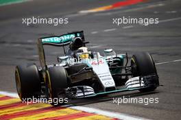 Lewis Hamilton (GBR) Mercedes AMG F1 W06. 23.08.2015. Formula 1 World Championship, Rd 13, Belgian Grand Prix, Spa Francorchamps, Belgium, Race Day.