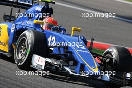 Felipe Nasr (BRA), Sauber F1 Team  22.08.2015. Formula 1 World Championship, Rd 11, Belgian Grand Prix, Spa Francorchamps, Belgium, Qualifying Day.