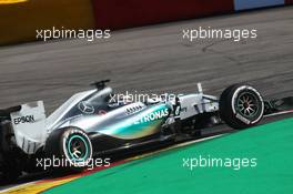 Lewis Hamilton (GBR) Mercedes AMG F1 W06. 22.08.2015. Formula 1 World Championship, Rd 11, Belgian Grand Prix, Spa Francorchamps, Belgium, Qualifying Day.