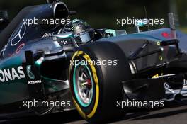 Nico Rosberg (GER) Mercedes AMG F1 W06. 22.08.2015. Formula 1 World Championship, Rd 11, Belgian Grand Prix, Spa Francorchamps, Belgium, Qualifying Day.