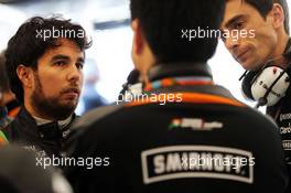 Sergio Perez (MEX) Sahara Force India F1. 22.08.2015. Formula 1 World Championship, Rd 11, Belgian Grand Prix, Spa Francorchamps, Belgium, Qualifying Day.