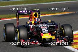 Daniil Kvyat (RUS) Red Bull Racing RB11. 22.08.2015. Formula 1 World Championship, Rd 11, Belgian Grand Prix, Spa Francorchamps, Belgium, Qualifying Day.