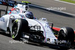 Valtteri Bottas (FIN), Williams F1 Team  22.08.2015. Formula 1 World Championship, Rd 11, Belgian Grand Prix, Spa Francorchamps, Belgium, Qualifying Day.