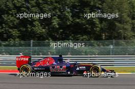 Max Verstappen (NLD) Scuderia Toro Rosso STR10. 22.08.2015. Formula 1 World Championship, Rd 11, Belgian Grand Prix, Spa Francorchamps, Belgium, Qualifying Day.