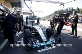 Lewis Hamilton (GBR) Mercedes AMG F1 W06. 22.08.2015. Formula 1 World Championship, Rd 11, Belgian Grand Prix, Spa Francorchamps, Belgium, Qualifying Day.