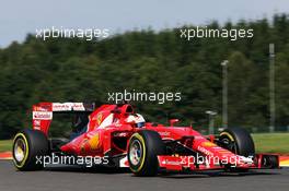 Sebastian Vettel (GER) Ferrari SF15-T. 22.08.2015. Formula 1 World Championship, Rd 11, Belgian Grand Prix, Spa Francorchamps, Belgium, Qualifying Day.