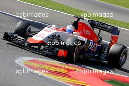 Will Stevens (GBR), Manor F1 Team  22.08.2015. Formula 1 World Championship, Rd 11, Belgian Grand Prix, Spa Francorchamps, Belgium, Qualifying Day.