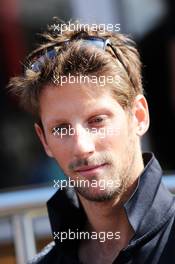 Romain Grosjean (FRA) Lotus F1 Team. 23.08.2015. Formula 1 World Championship, Rd 13, Belgian Grand Prix, Spa Francorchamps, Belgium, Race Day.