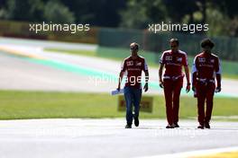 Sebastian Vettel (GER), Scuderia Ferrari  20.08.2015. Formula 1 World Championship, Rd 11, Belgian Grand Prix, Spa Francorchamps, Belgium, Preparation Day.