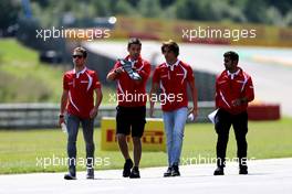 Roberto Merhi (SPA), Manor F1 Team  20.08.2015. Formula 1 World Championship, Rd 11, Belgian Grand Prix, Spa Francorchamps, Belgium, Preparation Day.