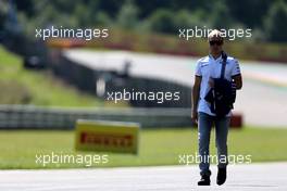 Valtteri Bottas (FIN), Williams F1 Team  20.08.2015. Formula 1 World Championship, Rd 11, Belgian Grand Prix, Spa Francorchamps, Belgium, Preparation Day.