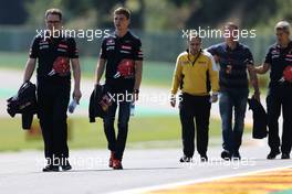 Max Verstappen (NL), Scuderia Toro Rosso  20.08.2015. Formula 1 World Championship, Rd 11, Belgian Grand Prix, Spa Francorchamps, Belgium, Preparation Day.
