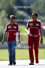 Sebastian Vettel (GER), Scuderia Ferrari  20.08.2015. Formula 1 World Championship, Rd 11, Belgian Grand Prix, Spa Francorchamps, Belgium, Preparation Day.
