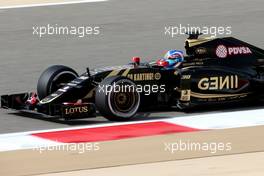 Jolyon Palmer (GBR), Lotus F1 Team  17.04.2015. Formula 1 World Championship, Rd 4, Bahrain Grand Prix, Sakhir, Bahrain, Practice Day