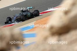 Nico Rosberg (GER), Mercedes AMG F1 Team  17.04.2015. Formula 1 World Championship, Rd 4, Bahrain Grand Prix, Sakhir, Bahrain, Practice Day