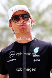 Nico Rosberg (GER) Mercedes AMG F1. 17.04.2015. Formula 1 World Championship, Rd 4, Bahrain Grand Prix, Sakhir, Bahrain, Practice Day