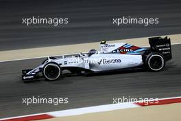 Valtteri Bottas (FIN), Williams F1 Team  17.04.2015. Formula 1 World Championship, Rd 4, Bahrain Grand Prix, Sakhir, Bahrain, Practice Day