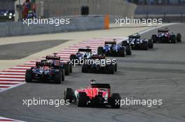 Roberto Merhi (ESP) Manor Marussia F1 Team. 19.04.2015. Formula 1 World Championship, Rd 4, Bahrain Grand Prix, Sakhir, Bahrain, Race Day.
