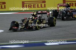 Pastor Maldonado (VEN), Lotus F1 Team  19.04.2015. Formula 1 World Championship, Rd 4, Bahrain Grand Prix, Sakhir, Bahrain, Race Day.