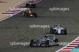 Nico Rosberg (GER) Mercedes AMG F1 W06. 19.04.2015. Formula 1 World Championship, Rd 4, Bahrain Grand Prix, Sakhir, Bahrain, Race Day.
