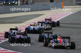 Daniel Ricciardo (AUS) Red Bull Racing RB11. 19.04.2015. Formula 1 World Championship, Rd 4, Bahrain Grand Prix, Sakhir, Bahrain, Race Day.