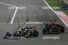 Pastor Maldonado (VEN) Lotus F1 E23. 19.04.2015. Formula 1 World Championship, Rd 4, Bahrain Grand Prix, Sakhir, Bahrain, Race Day.