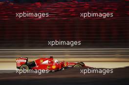 Sebastian Vettel (GER) Ferrari SF15-T. 18.04.2015. Formula 1 World Championship, Rd 4, Bahrain Grand Prix, Sakhir, Bahrain, Qualifying Day.