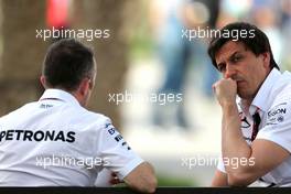 Toto Wolf (AuT), Mercedes GP  16.04.2015. Formula 1 World Championship, Rd 4, Bahrain Grand Prix, Sakhir, Bahrain, Preparation Day.
