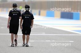Ayao Komatsu (JPN), Lotus F1 Team   16.04.2015. Formula 1 World Championship, Rd 4, Bahrain Grand Prix, Sakhir, Bahrain, Preparation Day.