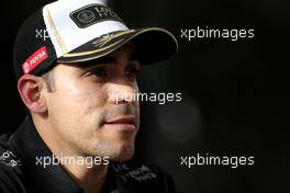 Pastor Maldonado (VEN), Lotus F1 Team  16.04.2015. Formula 1 World Championship, Rd 4, Bahrain Grand Prix, Sakhir, Bahrain, Preparation Day.