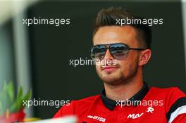 Will Stevens (GBR) Manor Marussia F1 Team. 16.04.2015. Formula 1 World Championship, Rd 4, Bahrain Grand Prix, Sakhir, Bahrain, Preparation Day.