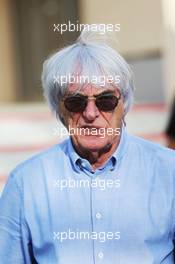 Bernie Ecclestone (GBR). 16.04.2015. Formula 1 World Championship, Rd 4, Bahrain Grand Prix, Sakhir, Bahrain, Preparation Day.