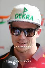 Nico Hulkenberg (GER), Sahara Force India  16.04.2015. Formula 1 World Championship, Rd 4, Bahrain Grand Prix, Sakhir, Bahrain, Preparation Day.