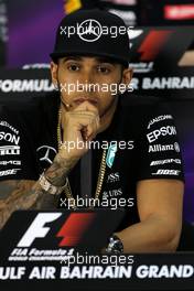 Lewis Hamilton (GBR), Mercedes AMG F1 Team  16.04.2015. Formula 1 World Championship, Rd 4, Bahrain Grand Prix, Sakhir, Bahrain, Preparation Day.