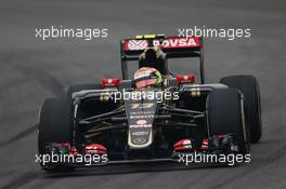 Pastor Maldonado (VEN) Lotus F1 E23. 13.11.2015. Formula 1 World Championship, Rd 18, Brazilian Grand Prix, Sao Paulo, Brazil, Practice Day.