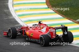 Kimi Raikkonen (FIN) Ferrari SF15-T. 13.11.2015. Formula 1 World Championship, Rd 18, Brazilian Grand Prix, Sao Paulo, Brazil, Practice Day.