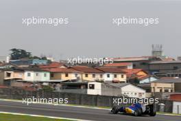 Felipe Nasr (BRA), Sauber F1 Team  13.11.2015. Formula 1 World Championship, Rd 18, Brazilian Grand Prix, Sao Paulo, Brazil, Practice Day.