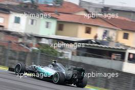 Nico Rosberg (GER), Mercedes AMG F1 Team  13.11.2015. Formula 1 World Championship, Rd 18, Brazilian Grand Prix, Sao Paulo, Brazil, Practice Day.