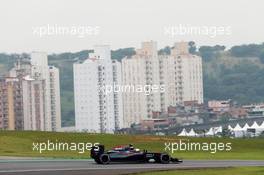 Jenson Button (GBR) McLaren MP4-30. 13.11.2015. Formula 1 World Championship, Rd 18, Brazilian Grand Prix, Sao Paulo, Brazil, Practice Day.