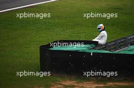 Fernando Alonso (ESP) McLaren stopped on the circuit in the second practice session. 13.11.2015. Formula 1 World Championship, Rd 18, Brazilian Grand Prix, Sao Paulo, Brazil, Practice Day.